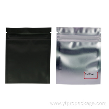 sachet packet zipper bag with bottom open